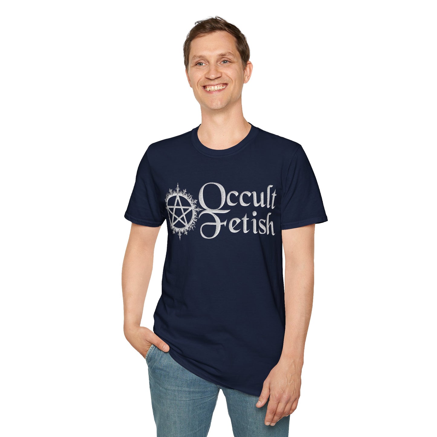 Occult Fetish Unisex Softstyle T-Shirt - Edgy Graphic Tee for Alternative Lifestyles