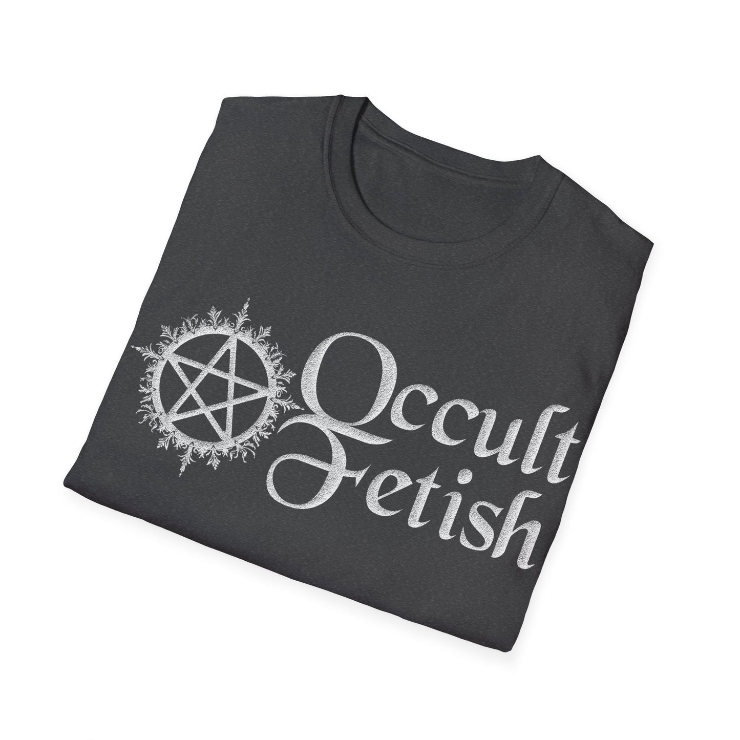 Occult Fetish Unisex Softstyle T-Shirt - Edgy Graphic Tee for Alternative Lifestyles