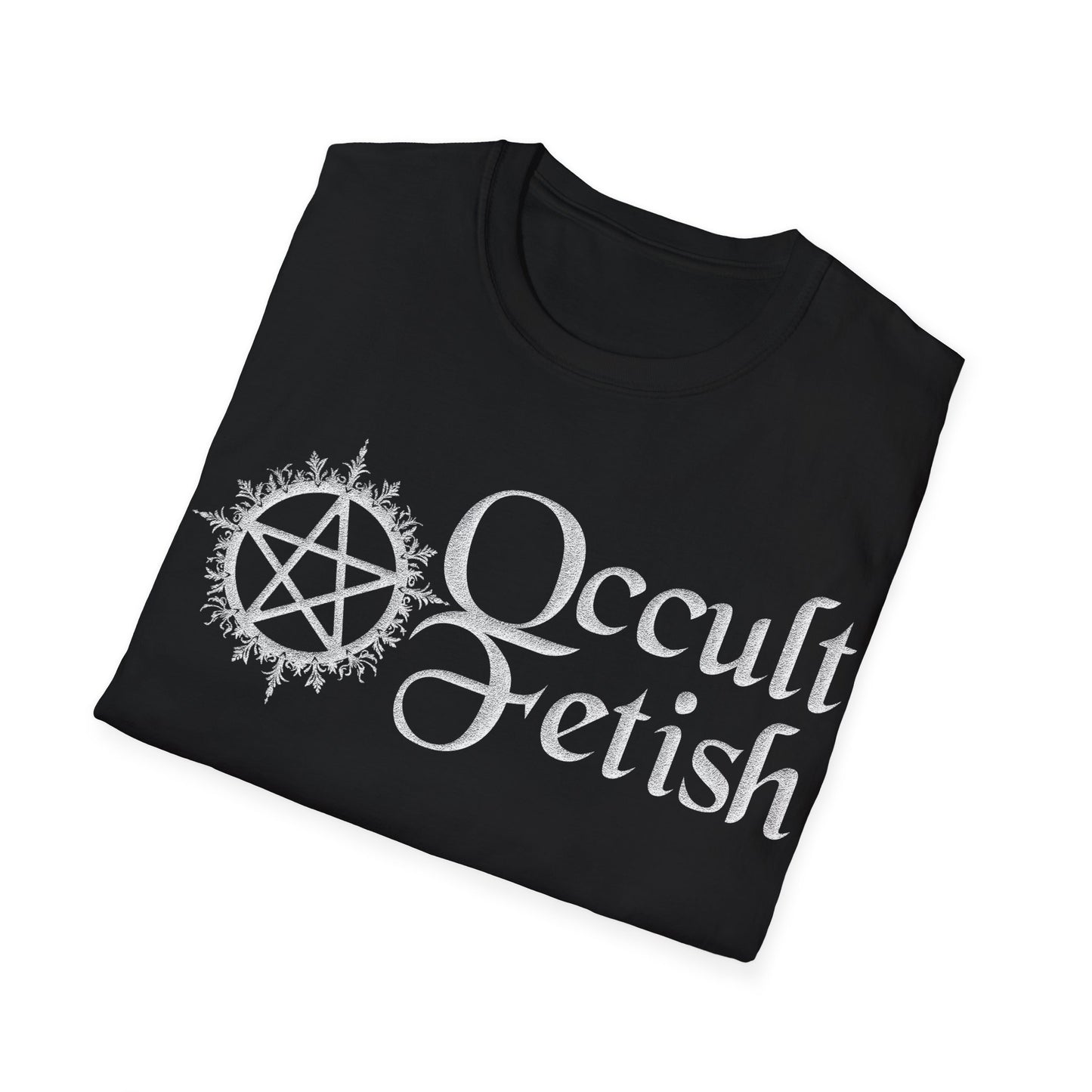 Occult Fetish Unisex Softstyle T-Shirt - Edgy Graphic Tee for Alternative Lifestyles