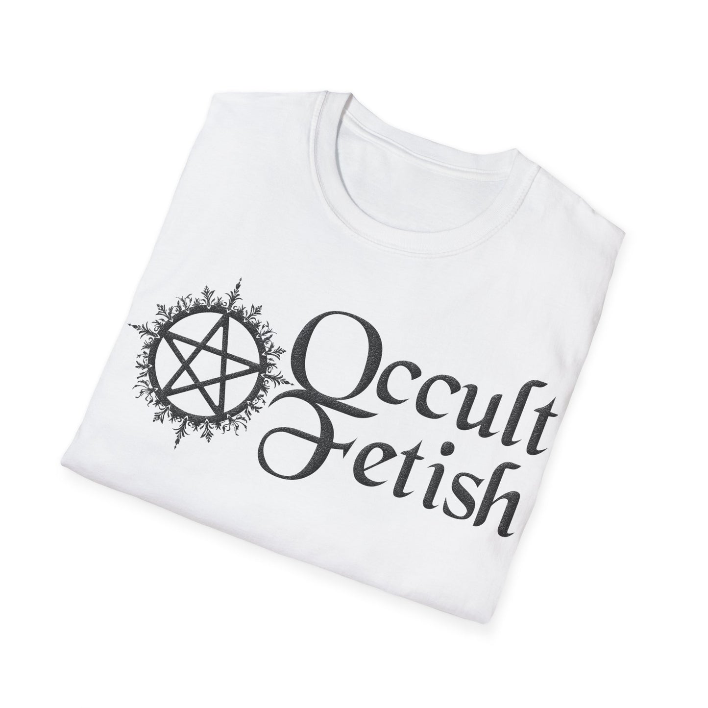 Occult Fetish Unisex Softstyle T-Shirt - Edgy Graphic Tee for Alternative Lifestyles