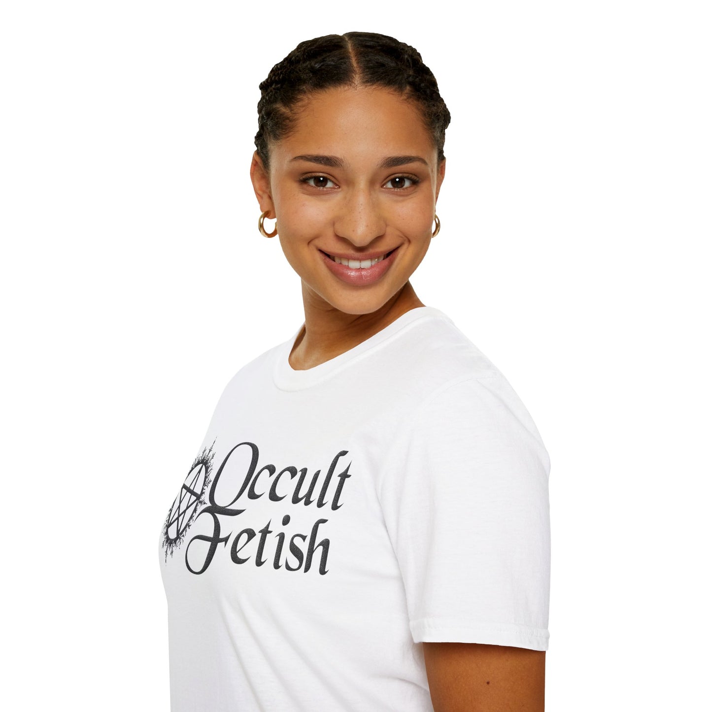 Occult Fetish Unisex Softstyle T-Shirt - Edgy Graphic Tee for Alternative Lifestyles