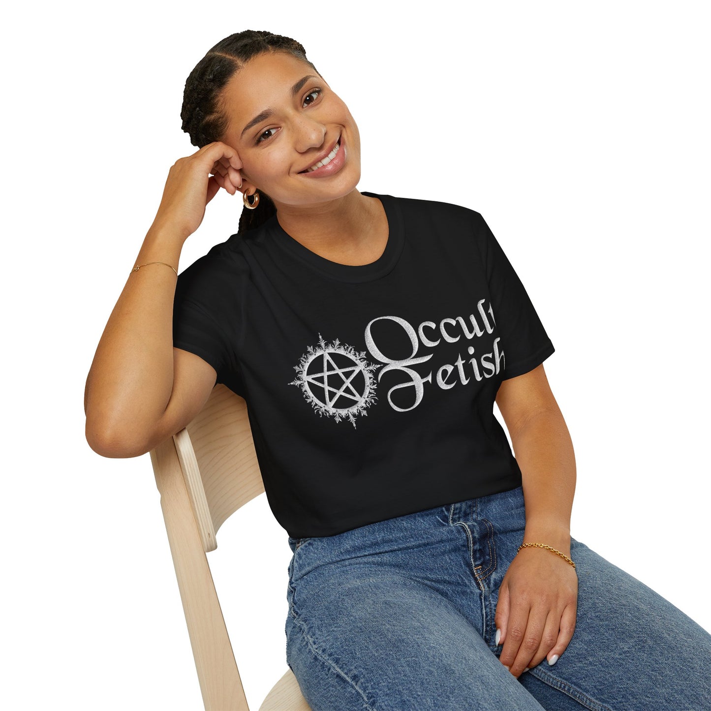 Occult Fetish Unisex Softstyle T-Shirt - Edgy Graphic Tee for Alternative Lifestyles